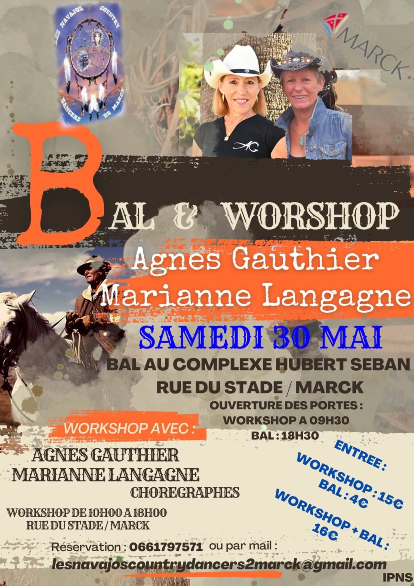 WORKSHOP chez Navajos Country Dancers